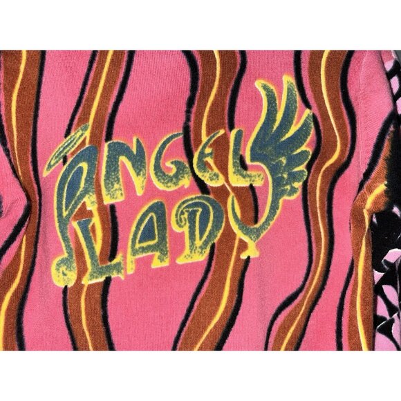 CUSTO Barcelona Beads Barbie inspired zip wool blend Knit Cardigan sweater Sm - Picture 7 of 15